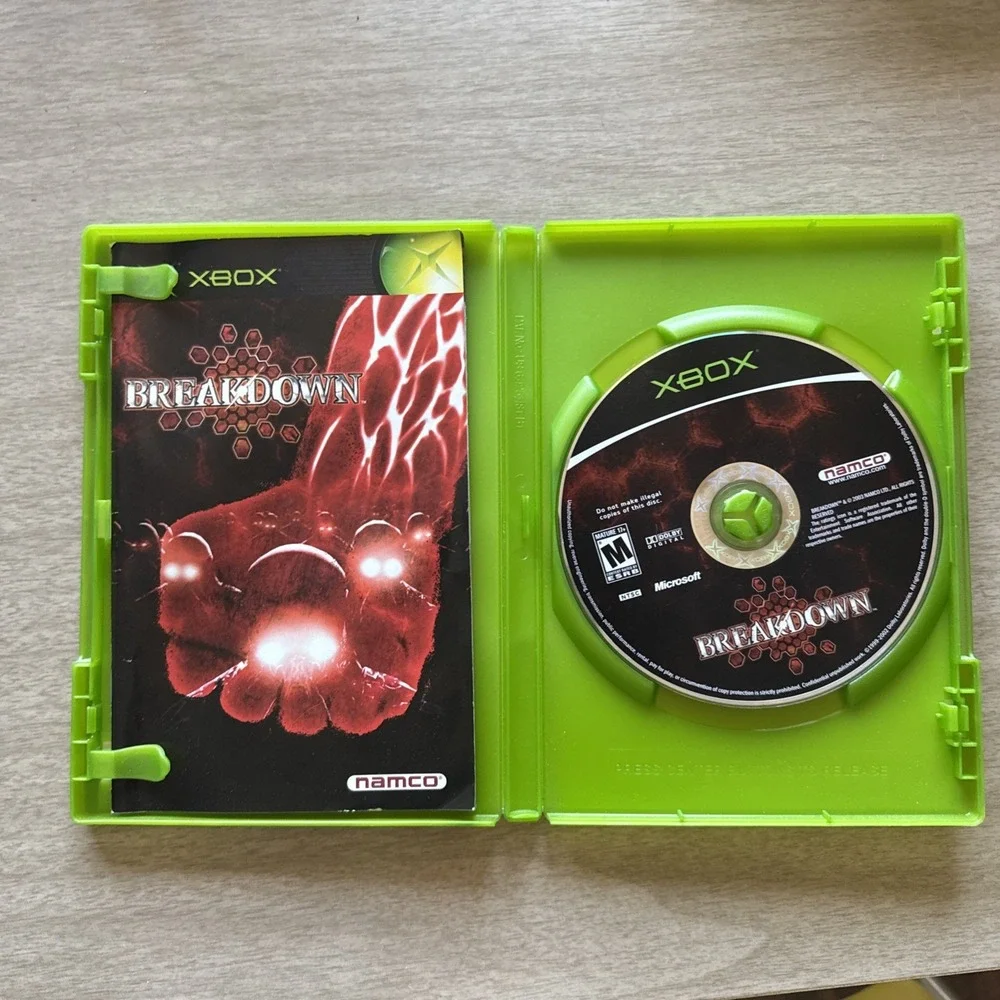 Breakdown Microsoft Xbox 2004 CIB Namco